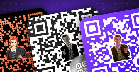 Rickroll QR Code Template | Free Prank Design | QR Code AI
