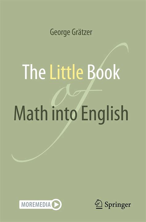 Buy The Little Book of Math into English: With Online Files Book Online ...