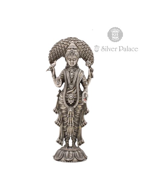 92.5 Oxidised Silver Kannika Parameswari Idol - Silver Palace