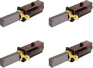 Young Wolf 4pcs Vacuum Cleaner Carbon Brushes Motor Holder Replacement ...