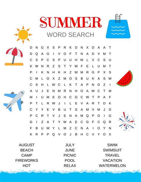 Free printable word search worksheet templates - Worksheets Library