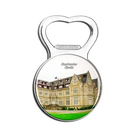 Weekino Spain Peninsula of Magdalena Santander Fridge Magnet Bottle ...
