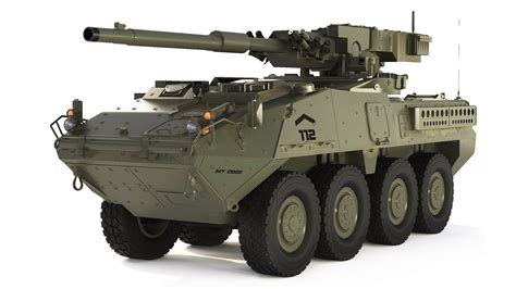 3D M1128 Stryker MGS 2003 Model - TurboSquid 2060393