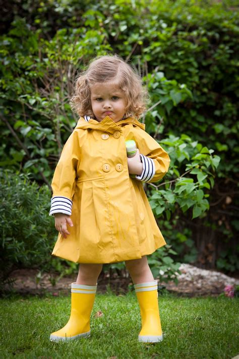 Girl s yellow raincoat – Artofit