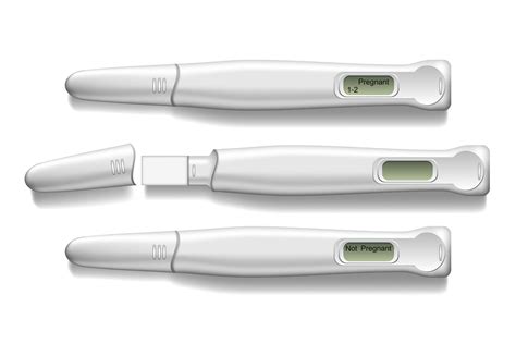 Electronic Pregnancy Test with Cap Set Graphic by pikepicture ...