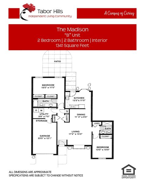 The Homes | Tabor Hills Healthcare | Naperville, IL