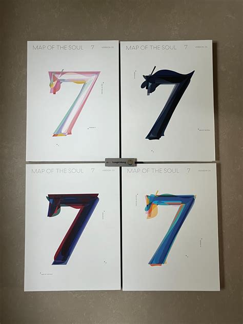 BTS Map Of The Soul: 7 Album | 4 Versiones (1.2.3.4) ️