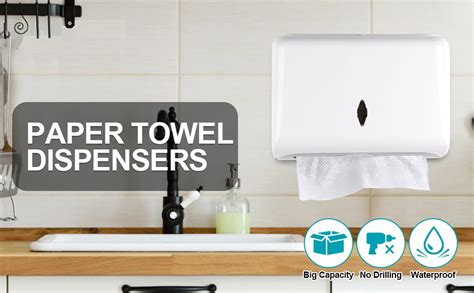 TARGET HYGIENE Multi Fold Tissue Paper Holder Dispenser | M-Fold Tissue ...