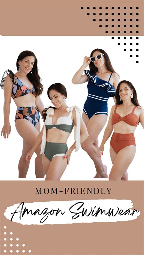 Best Amazon Swimsuits for Moms - Anchored In Elegance