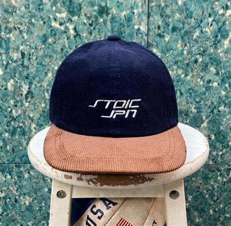 Stoicjpn "oldlogo" Corduroy cap | stoic_jpn_
