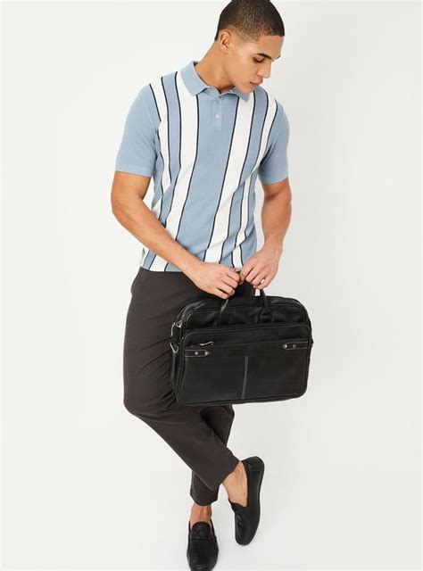 Buy Men Striped Flat Knit Polo Online at just Rs. 899.0 - 1000013234315 ...