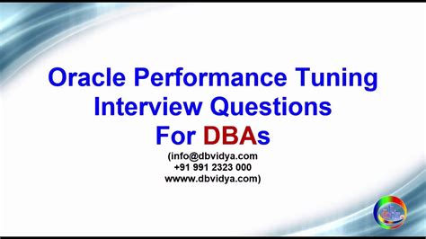 Image result for Oracle Performance Tuning Interview Questions