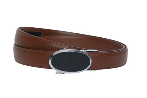 SSN Oval Silver Women Auto Lock Belt – Broadway Live
