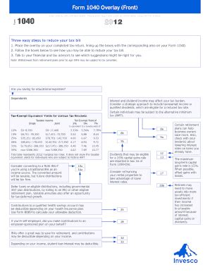 Form 1040 Overlay - Fill Out, Sign & Share Online | pdfFiller