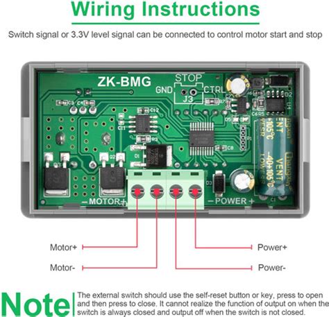 Verilux DC Motor Speed Controller 500W with LCD Display Motor Control ...