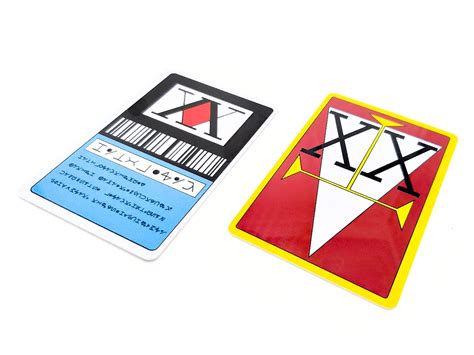 Buy HUNTER X HUNTER Anime 2x License Card Cosplay Hisoka Kurapika ...