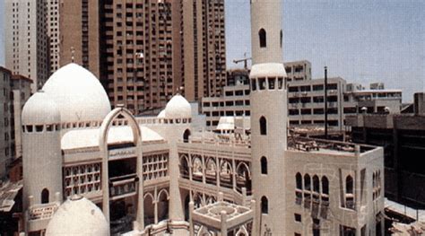 Chinese Islamic-style prayer hall of the Songjiang Mosque in Shanghai, China (established in 1368)