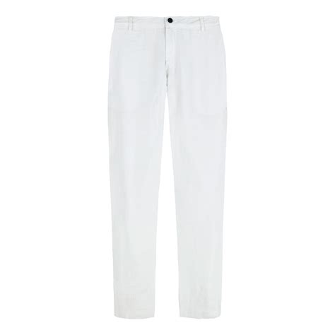 Vilebrequin Men's Solid Linen Straight-leg Pants In White | ModeSens ...