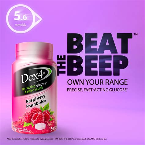 Snapklik.com : Glucose Tablets, Fast Acting Sugar Supplement, Raspberry ...