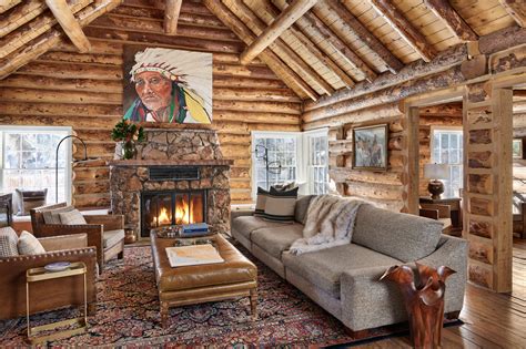 A Rustic Sense of Place in a Historic Log Home - Mountain Living