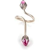 Shaya by CaratLane Unclench Oxidized Adjustable Ring For Women in 925 ...