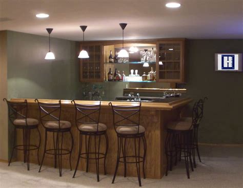 Best Home Bar Pictures | Basements, Small basement bars and Bar