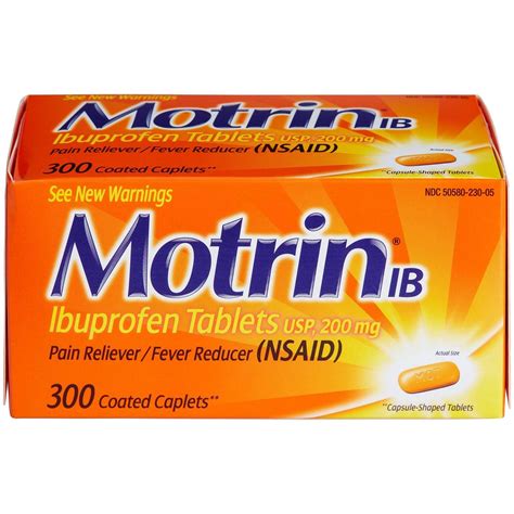 Motrin IB - instrucciones de uso, dosis, composición, análogos, efectos ...