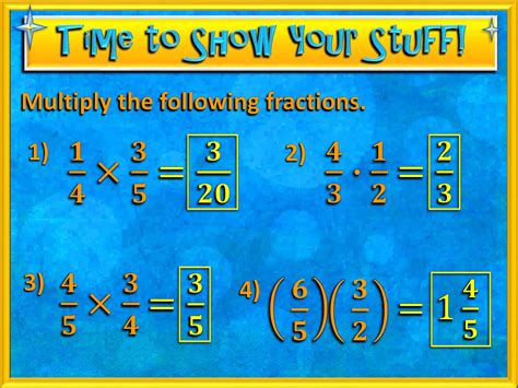 Image result for Multiplying Fractions Simple Steps