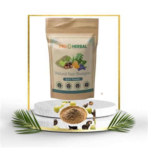 Buy Aru Herbal Natural Amla Reetha Shikakai Neem Aloe Vera Brahmi ...