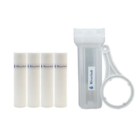 PreRO-10-STR Prefilter semi transparent housing | With Spun cartridge ...