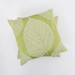 Jade Printed Cushion Covers - Set of 2 - 40 x 40 cm | Green | Cotton