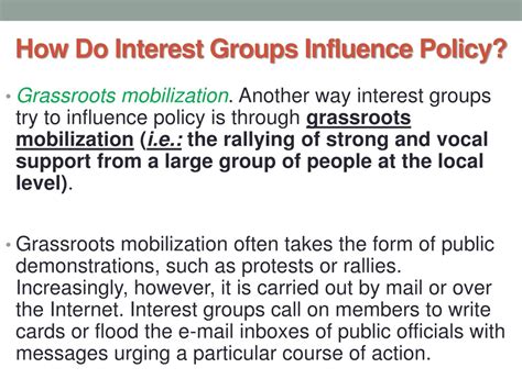 PPT - Chapter 8 : Parties, Interest GroupS , and Public Policy ...