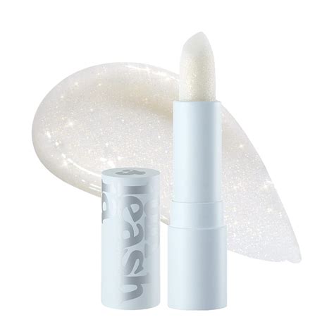 [UNLEASHIA] Glacier Vegan Lip balm |glitter|moisturizing|vitamins|shea ...