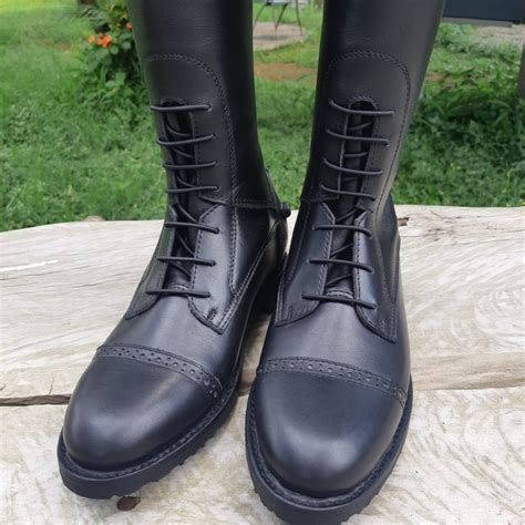 Jual Equigear Children Classic Equestrian Leather Horse Riding Boots ...