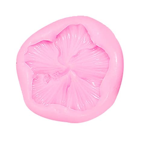 Fondant Hibiscus Flower Tutorial 的图像结果