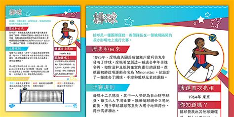 奧運排球小檔案｜繁體中文