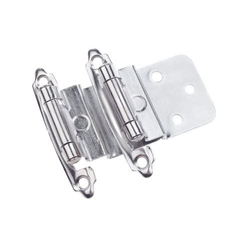 Buy DecoBasics 3/8" Inset/Offset Cabinet Hinge (25 Pair -50 Pack), Self ...