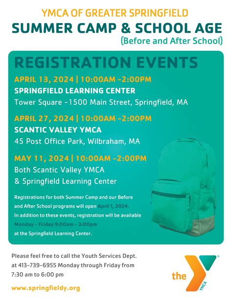 2024 Summer Programs & Camps Registration Events - YMCA of Greater ...