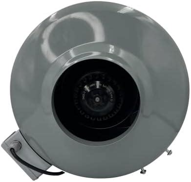 AC Infinity RAXIAL S4, Inline Booster Duct Fan 4” with Speed Controller ...