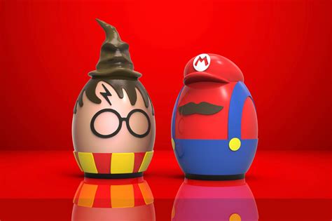 🥚 easter egg, disney, stitch, mickey, minions and harry potter・ STL ...