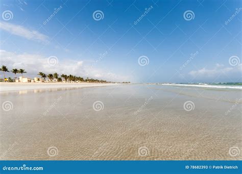 Beach of Salalah, Dhofar, Sultanate of Oman Stock Image - Image of ...