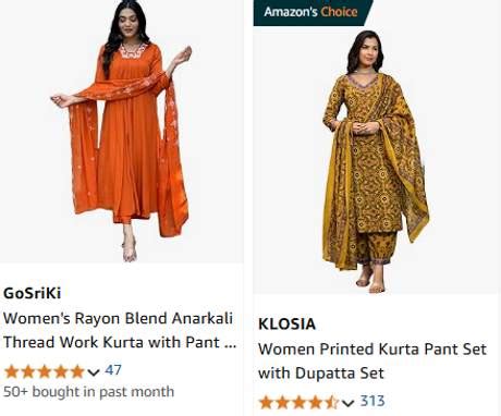Women's kurta set with dupatta, upto 70% off,Online Shopping,India ...