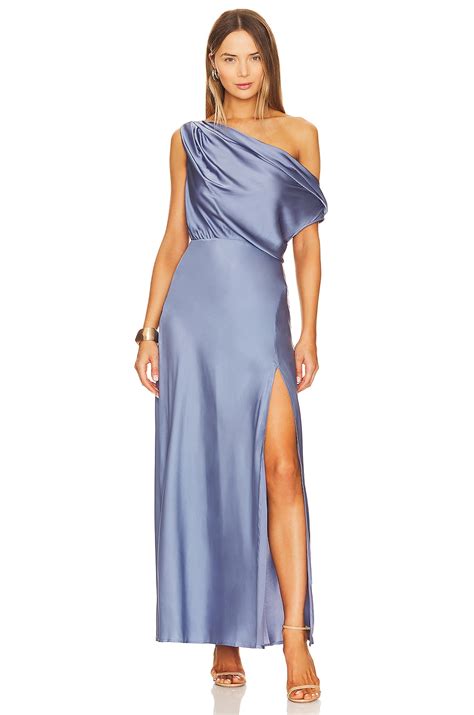 ASTR the Label Monroe Dress in Slate Blue | REVOLVE