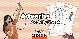 Gr 4 English-T1 -Adjectives - Activity Sheet (CAPS Aligned)