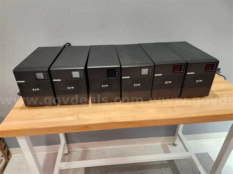 Eaton 5SC UPS 750 120V (Lot of 6) | GovDeals