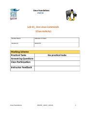 Image result for Linux Essentials Lab 13