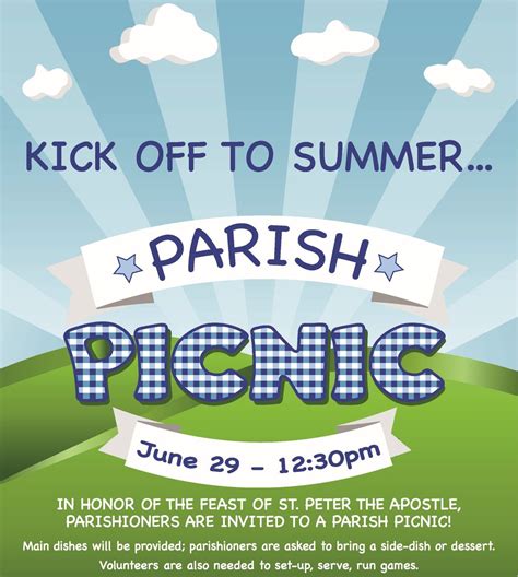 St. Peter the Apostle - Parish Picnic, St. Peter the Apostle Catholic ...