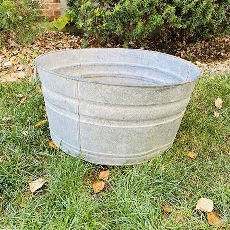 Large Galvanized Metal Tub-$10 | Something Borrowed KC