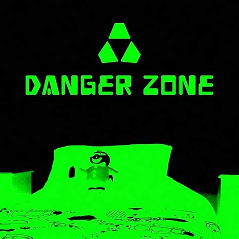 Buy DeStudio Danger Zone Glow In Dark Home Art Decor Removable Vinyl ...