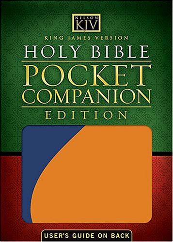 Buy Pocket Companion Bible-KJV Book Online at Low Prices in India ...